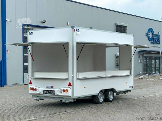 Aanhangwagen BLYSS Verkaufsanhänger 420x200x230cm 2500kg zGG