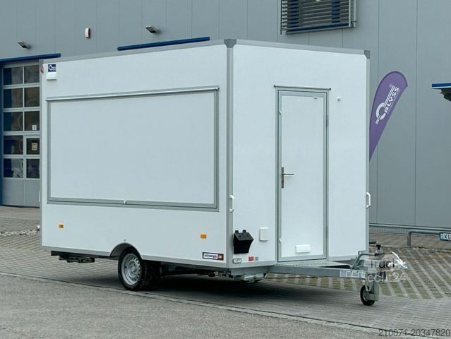Rimorchio BLYSS Verkaufsanhänger 360x200x230cm 1800kg zGG