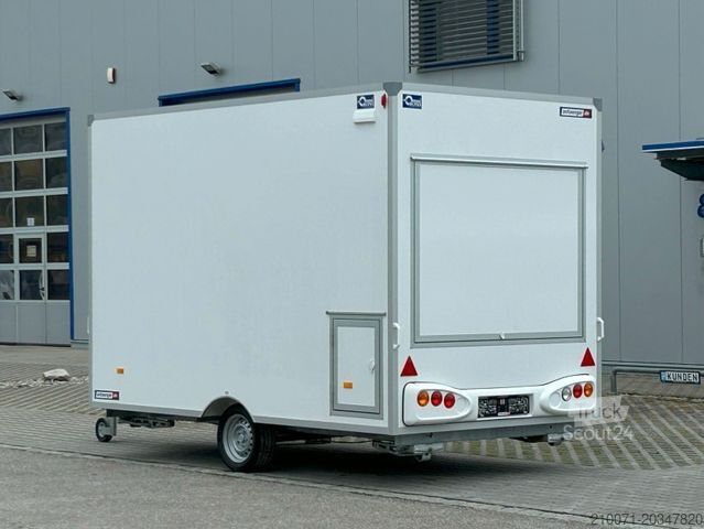Rimorchio BLYSS Verkaufsanhänger 360x200x230cm 1800kg zGG