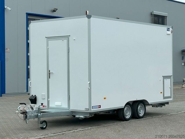 Rimorchio BLYSS Verkaufsanhänger 420x200x230cm 2000kg zGG