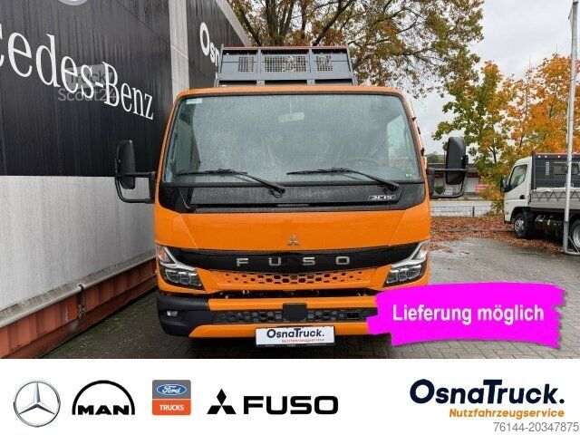 Fourgon benne basculante FUSO 3C15 Hinterkipper + Box Klima,AHK 3,5t,Diff.-Sp.