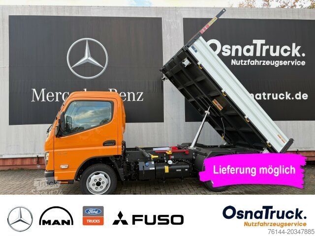 Furgone ribaltabile FUSO 3S15 Dreiseitenkipper Klima,Diff-Sperre,AHK 3,5t