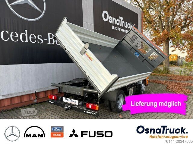 Furgone ribaltabile FUSO 3S15 Dreiseitenkipper Klima,Diff-Sperre,AHK 3,5t