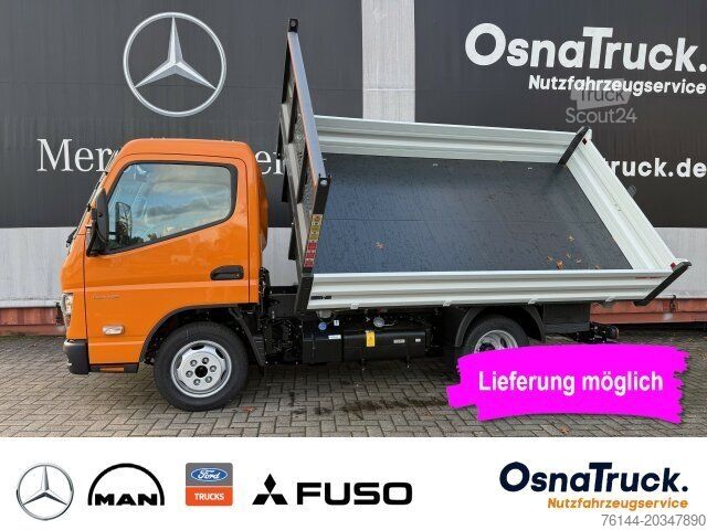 Furgone ribaltabile FUSO 3S15 Dreiseitenkipper Klima,Diff-Sperre,AHK 3,5t