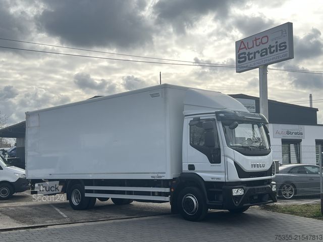 Škatlasti tovornjak IVECO EuroCargo ML120E25 EU6 Klima AHK 7,2m Koffer LBW