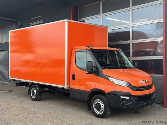 Furgons ar kasti IVECO Daily 35S14A Hi-Matic Klima 4,35m Portaltüren