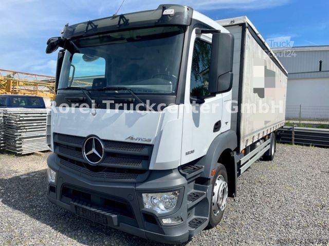 LKW mit Pritsche & Plane MERCEDES-BENZ MB 1836L Antos E6, Klima, Edscha, LBW 2to