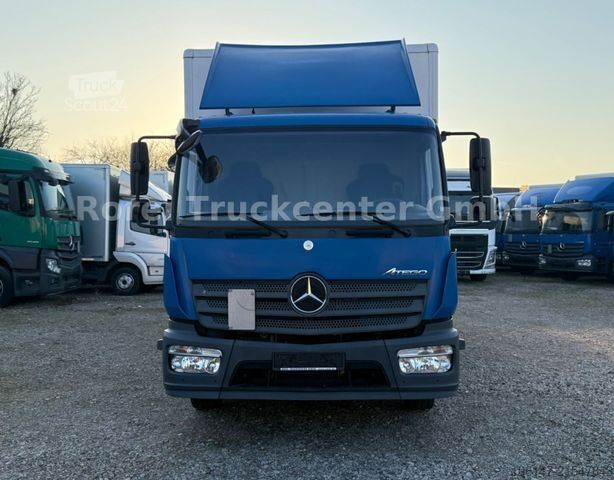 Box truck MERCEDES-BENZ 1218L E6, Automatikgetriebe, Klima, LBW 1.5 T