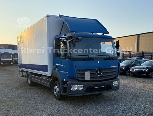 Box truck MERCEDES-BENZ 1218L E6, Automatikgetriebe, Klima, LBW 1.5 T