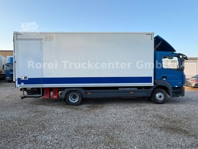 Box truck MERCEDES-BENZ 1218L E6, Automatikgetriebe, Klima, LBW 1.5 T