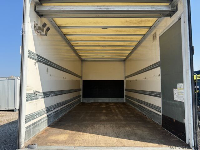 Box truck MERCEDES-BENZ 1218L E6, Automatikgetriebe, Klima, LBW 1.5 T