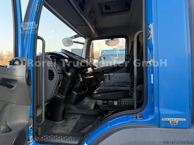 Box truck MERCEDES-BENZ 1218L E6, Automatikgetriebe, Klima, LBW 1.5 T
