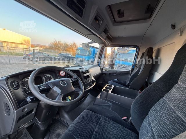 Box truck MERCEDES-BENZ 1218L E6, Automatikgetriebe, Klima, LBW 1.5 T
