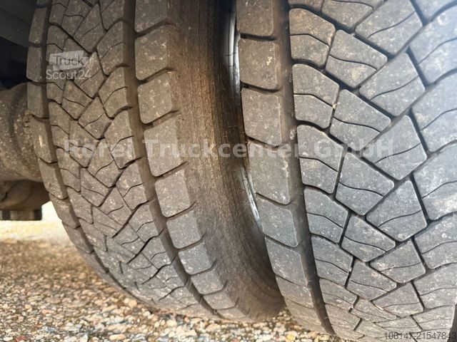 Box truck MERCEDES-BENZ 1218L E6, Automatikgetriebe, Klima, LBW 1.5 T