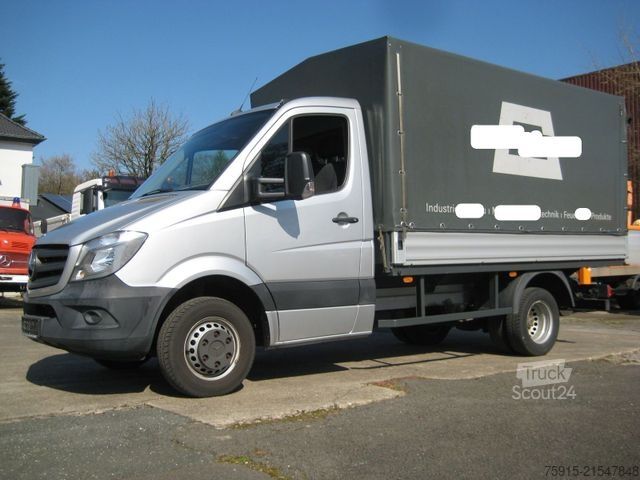 Schuifzeil bestelwagen MERCEDES-BENZ 513CDI Sprinter/ 3,60m-Aufbau /45.000 KM/Tüv neu