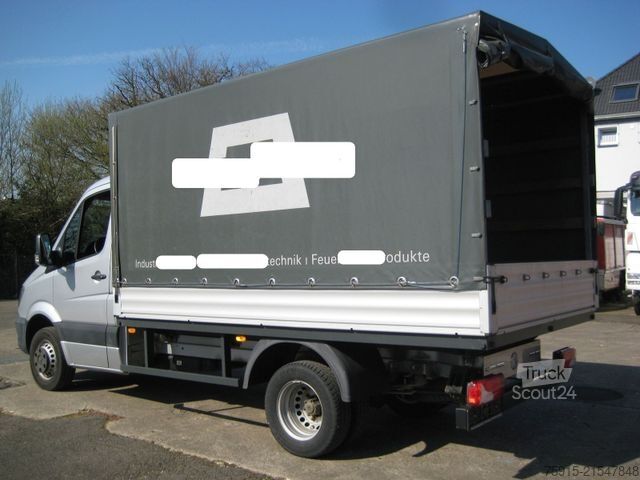 Schuifzeil bestelwagen MERCEDES-BENZ 513CDI Sprinter/ 3,60m-Aufbau /45.000 KM/Tüv neu