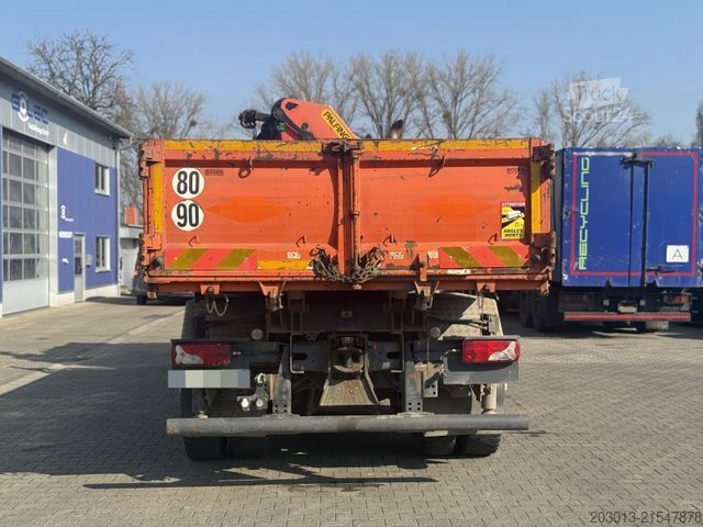 Tovorna dvigalka na tovornjaku SCANIA G 410 CB 6x4 HSZ Kipper Kran Palfinger PK26002