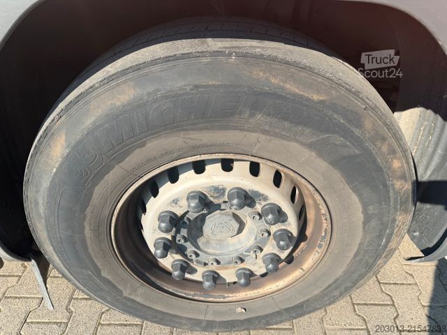 Tristrani prekucnik SCANIA G 410 CB 6x4 HSZ Kipper Kran Palfinger PK26002