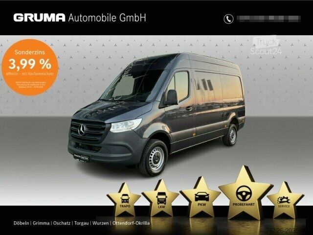 Fourgon tôlé Mercedes-Benz Sprinter 317 CDI Hochdach L2H2 KAMERA+MBUX+