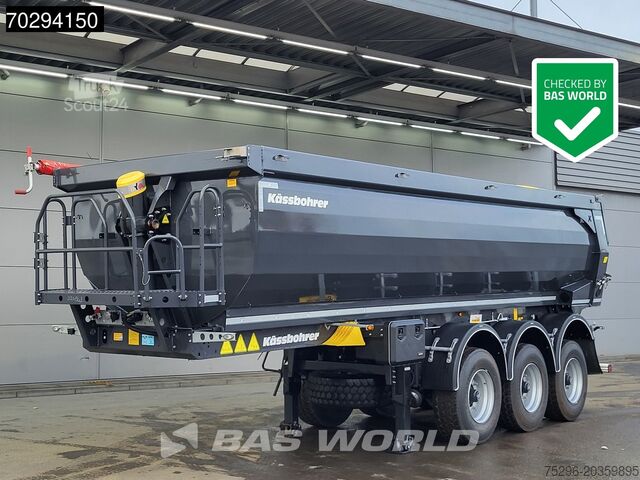 Sklápěč Kässbohrer XS 3 axles NEW 2x Liftaxles 24m3 Steel Tipper