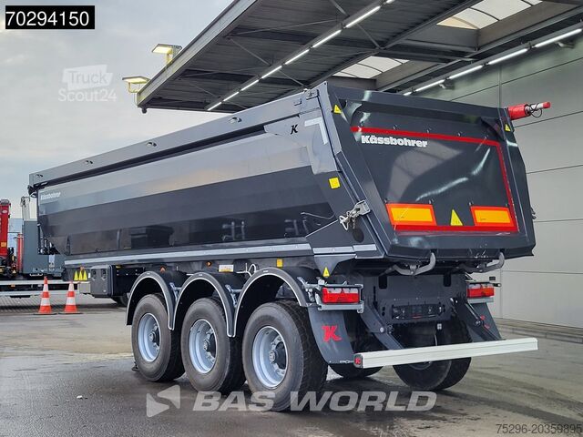 Самосвал Kässbohrer XS 3 axles 2x Liftachse 24m3 Steel Tipper