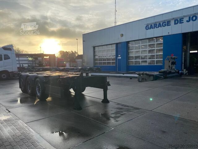 Containervervoer Renders Euro 800 3DFCST / Container Chassis / 45FT / 1x...