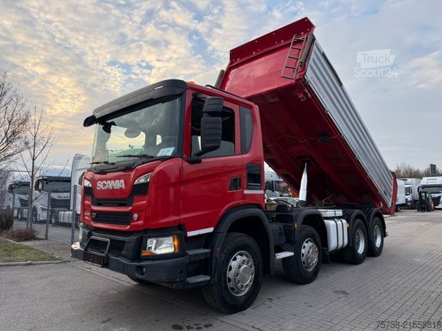 Autocarro ribaltabile SCANIA G410 8x4 XT 3-Seiten-Kipper/Retarder/Klima