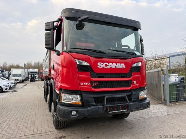 Camion ribaltabile trilaterale SCANIA G410 8x4 XT 3-Seiten-Kipper/Retarder/Klima