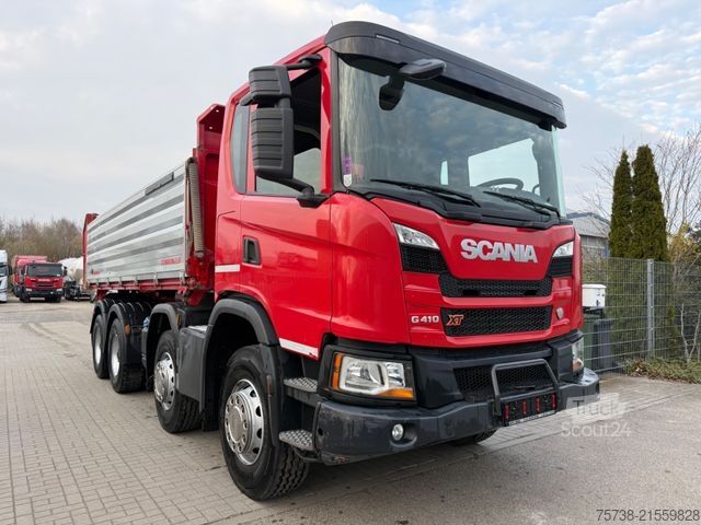 Camion ribaltabile trilaterale SCANIA G410 8x4 XT 3-Seiten-Kipper/Retarder/Klima