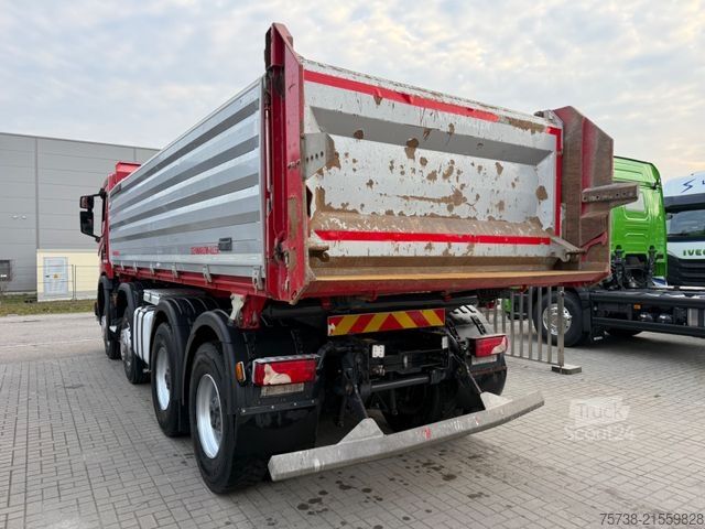 Camion ribaltabile trilaterale SCANIA G410 8x4 XT 3-Seiten-Kipper/Retarder/Klima