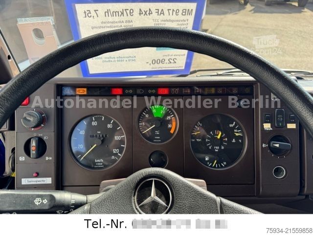 Cits MERCEDES-BENZ 917AF 4x4 lange Achse  97km/h 7,5t  6x vorhanden