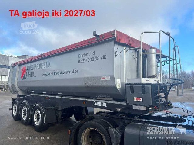 Kippers oplegger Carnehl Semitrailer Tipper Alu-square sided body 24m³