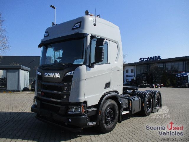 Camion per carichi pesanti Scania R 660 A6x4NB, V8, 120t, Full Air, Leder, LED