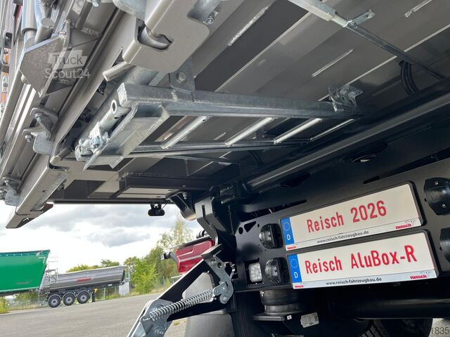 Semi-remorque benne Reisch 3-Achs-Kippsattelauflieger Alumulde 52m³