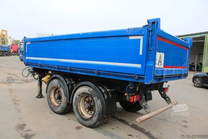 Remorque benne trilibérale Reisch RTDK-18 - ALU Bordwände Nr.: 429