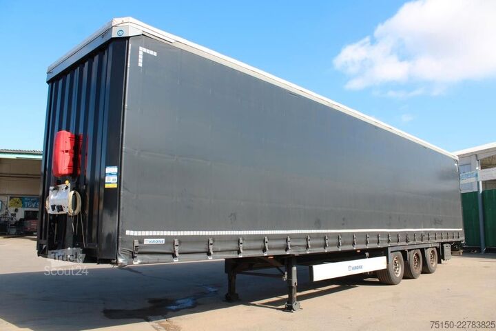 Semi-remorque bâchée KRONE SD Tautliner MEGA Nr.: 369