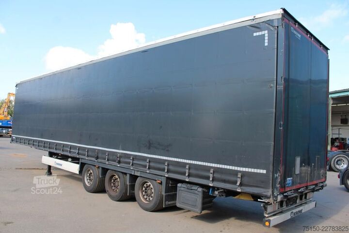 Semi-remorque bâchée KRONE SD Tautliner MEGA Nr.: 369