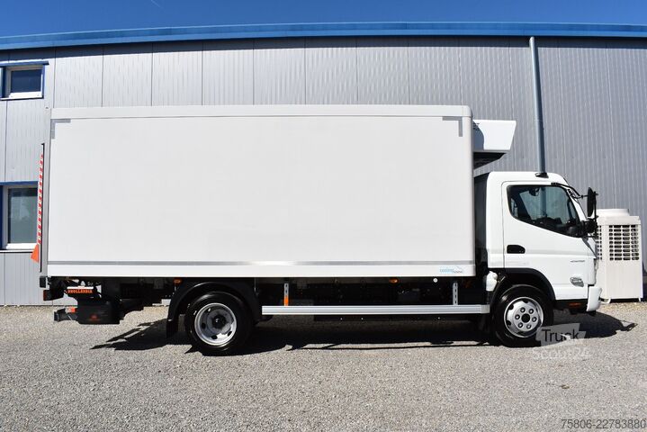 Kjølelastebil FUSO eCanter 9C18 Kühlkoffer LBW M-Batterie