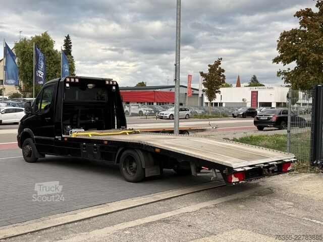 شاحنة نقل سيارات مغلقة MERCEDES-BENZ Sprinter 519 CDI Klima NAVI Tempomat 4,8m Rampen