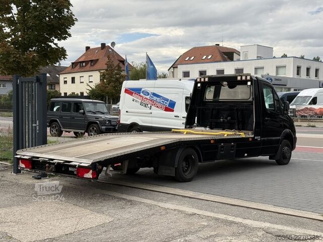شاحنة نقل سيارات مغلقة MERCEDES-BENZ Sprinter 519 CDI Klima NAVI Tempomat 4,8m Rampen