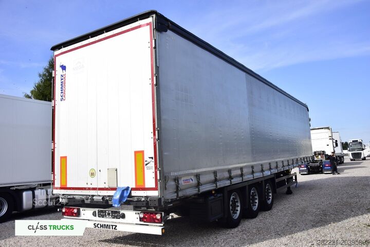 открытый полуприцеп с тентом SCHMITZ CARGOBULL SCS24/L Varios