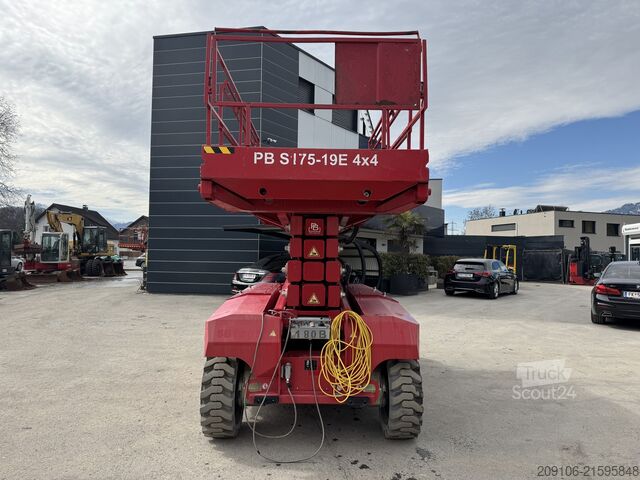 Nůžková plošina PB S 175-19 E 4x4 Allrad Scherenarbeitsb