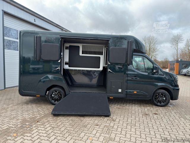 Viehtransporter RENAULT Master STX 5 Sitzer Haras ex. Lang Automatik