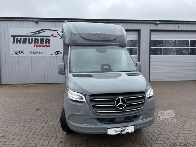Livestock transporter MERCEDES-BENZ STX Sprinter  GG 4,100KG  Haras Hengste