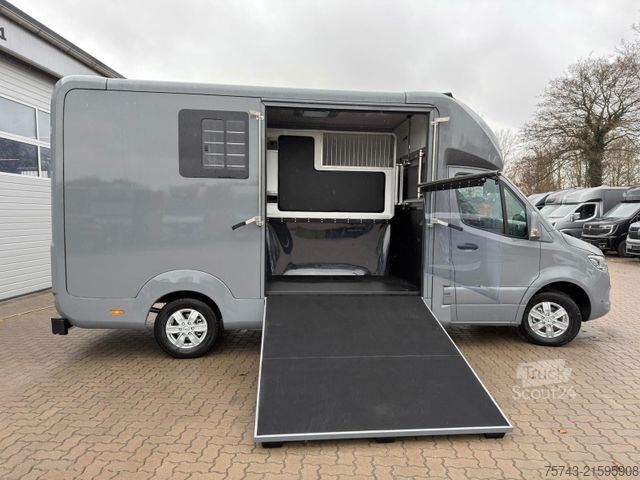 Livestock transporter MERCEDES-BENZ STX Sprinter GG 4,100KG Haras Hengste