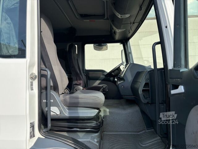 Automobilis ar plakanu platformu MAN TGL 12.240*MAXI PRITSCHE*FASSI KRAN*KLIMA*