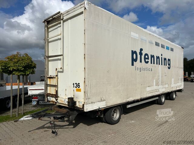 Přívěs s pracovní plošinou Eggers HXT 24 ZZL 3Achs Plattform Lenkachse -136