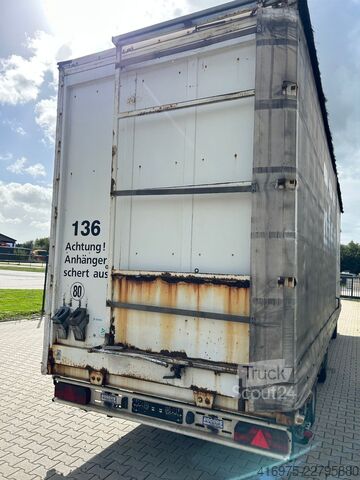 Přívěs s pracovní plošinou Eggers HXT 24 ZZL 3Achs Plattform Lenkachse -136