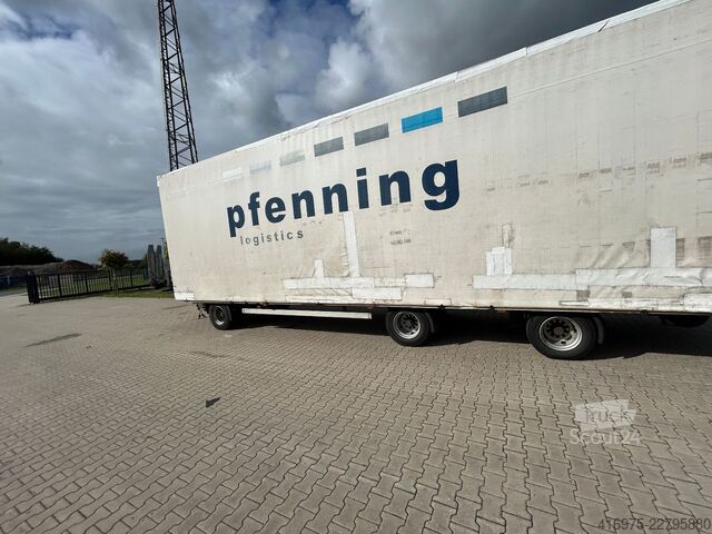 Přívěs s pracovní plošinou Eggers HXT 24 ZZL 3Achs Plattform Lenkachse -136