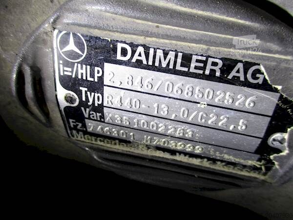 Zadnja osovina MERCEDES-BENZ R440-13,0/C22.5
